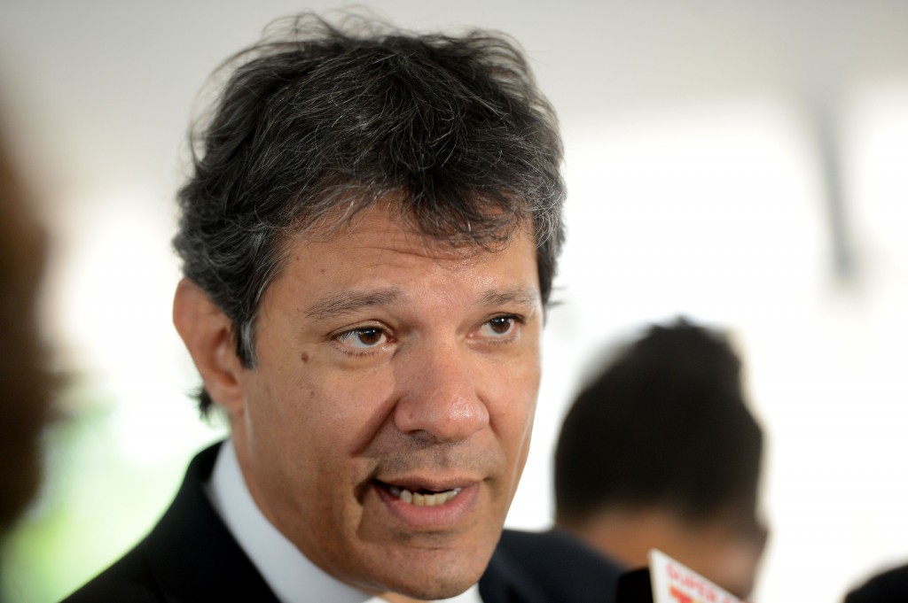O ex-prefeito de São Paulo e candidato à Presidência pelo PT, Fernando Haddad