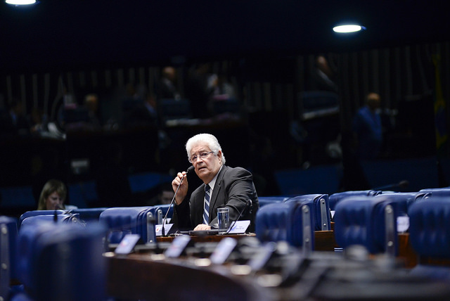 O ex-senador Roberto Requião (MDB-PR) [fotografo] Jefferson Rudy/ Agência Senado [/fotografo]