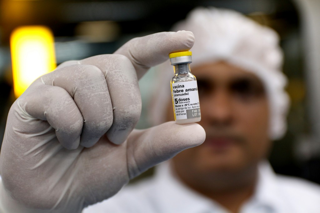 MinistÃ©rio da SaÃºde inaugura nova linha de produÃ§Ã£o da vacina de febre amarela. Embu das Artes (SP), 25/01/2018. Foto: Rodrigo Nunes/MS