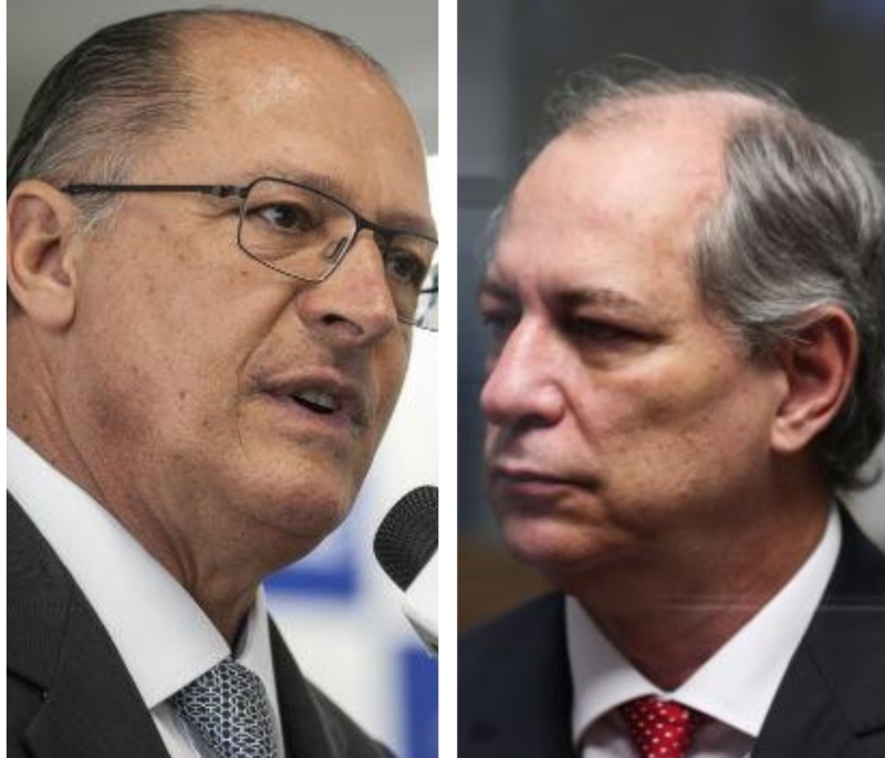 Geraldo Alckmin e Ciro Gomes disputaram apoio do centrão