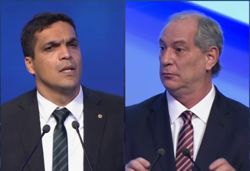 Cabo Daciolo e Ciro Gomes protagonizaram o momento cômico do debate