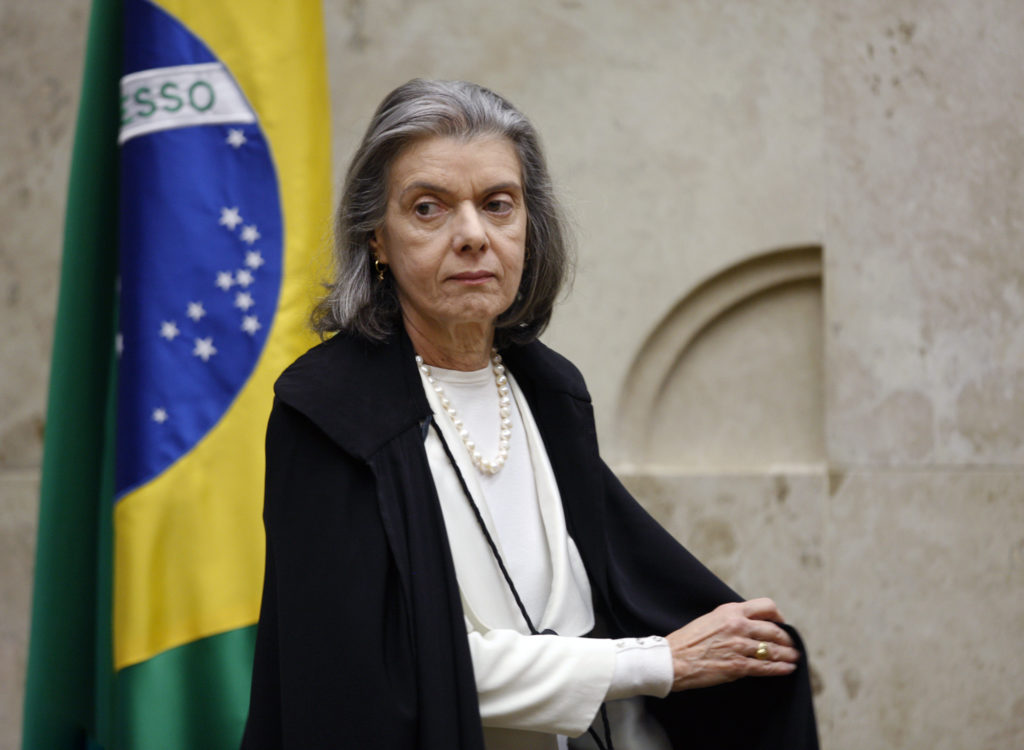 Sem citar nome de Bolsonaro, Cármen Lúcia repudiou ataques às instituições e ao sistema eleitoral. Rosa Weber se pronunciou no mesmo tom. Foto: Rosinei Coutinho/STF