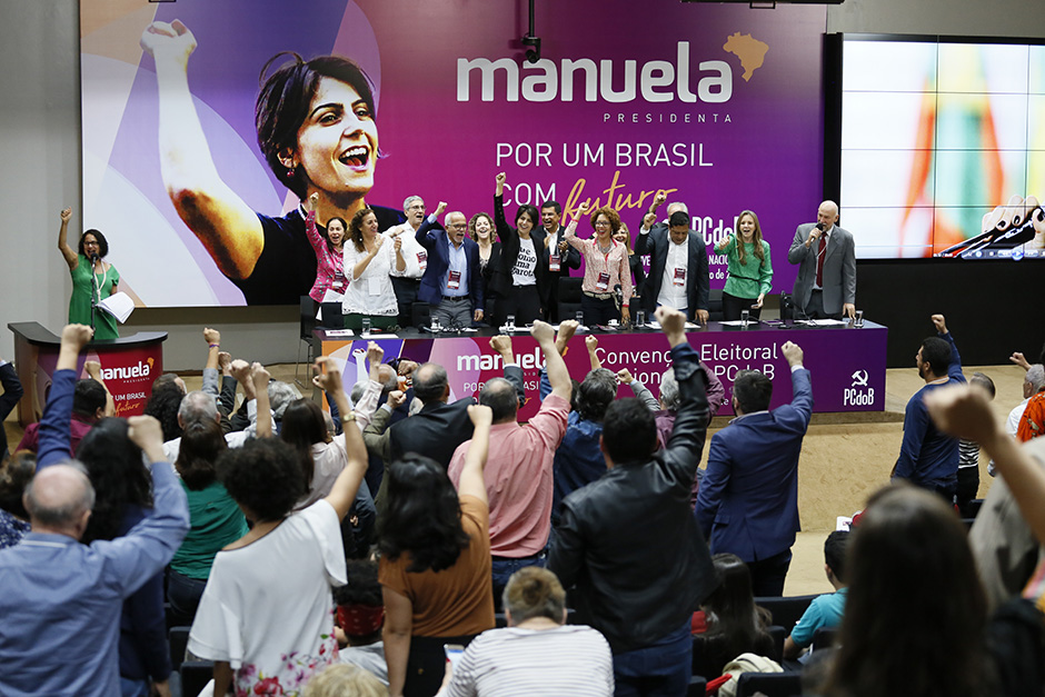 Manuela confirmada candidata do PCdoB
