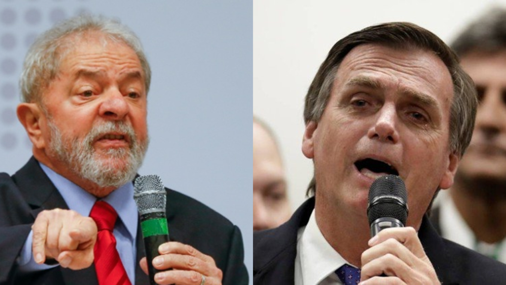 Candidatura de Lula ainda depende de aval da Justiça. Em eventual segundo turno, petista derrotaria Bolsonaro, segundo o Datafolha