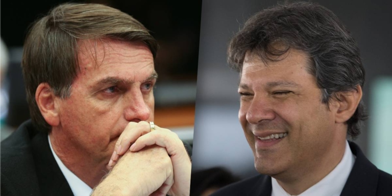 pesquisa Ibope: Haddad x Bolsonaro