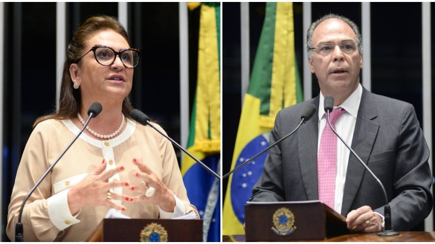 Kátia Abreu e Fernando Bezerra Coelho