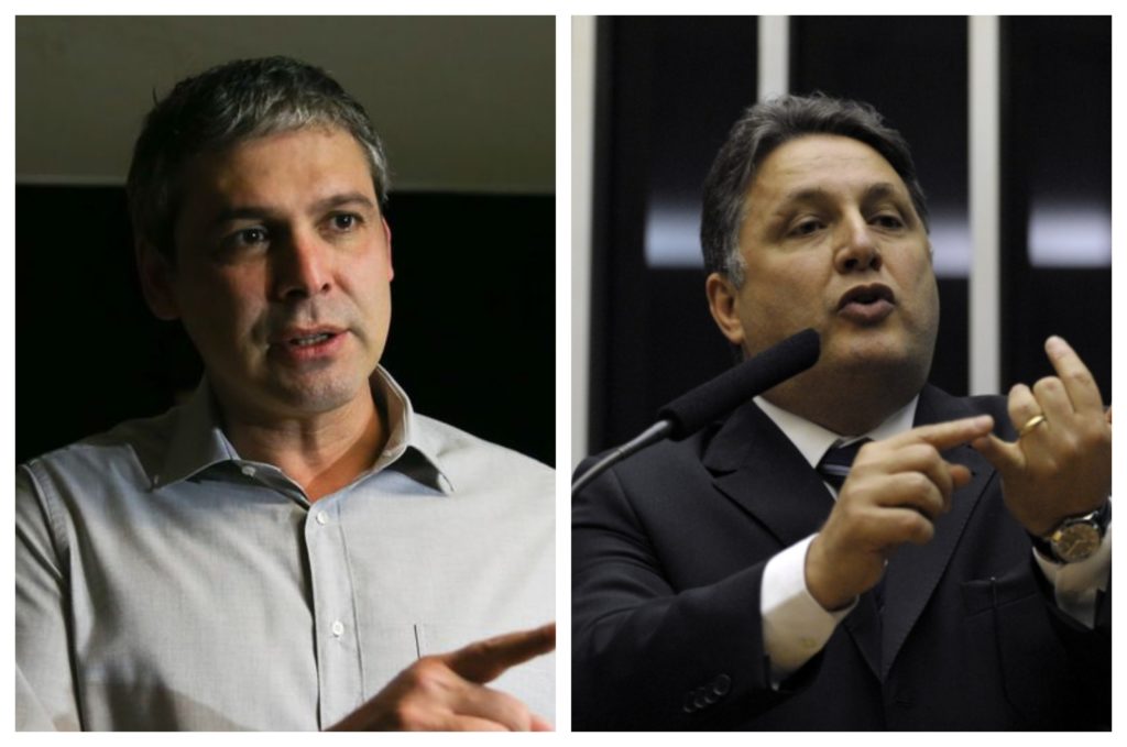 O senador Lindbergh Farias (PT) e o ex-governador Anthony Garotinho (PRP) tiveram a candidatura contestada pelo Ministério Público