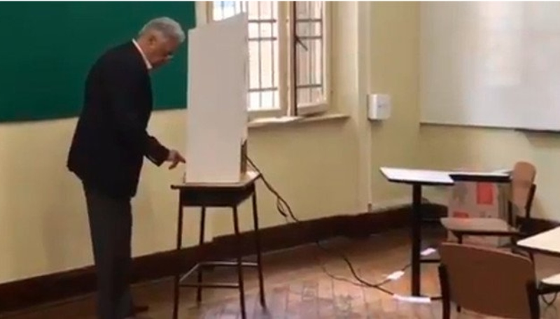 Vídeo. Ex-presidente não revela voto, mas já disse que não votaria em Bolsonaro