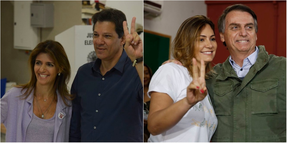Haddad e Bolsonaro votam