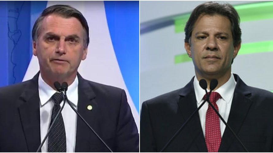 Bolsonaro e Haddad