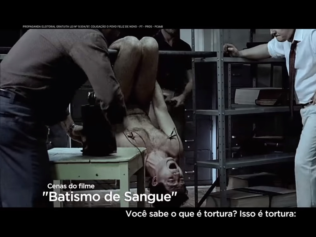 Em propaganda eleitoral, PT associa Bolsonaro à ditadura e à tortura