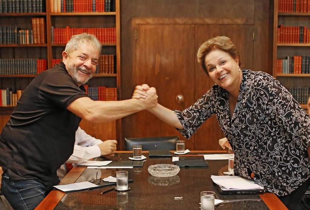 Em discurso, Lula afirmou que Dilma foi injustiçada em seu mandato, e afirmou ainda ter confiança na ex-presidente [fotografo]Foto: Ricardo Stuckert/ Instituto Lula [/fotografo]