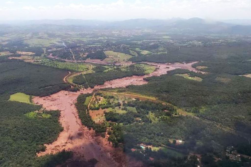Presidente da Frente da Mineração Sustentável alerta que a ANM precisa de recursos para fiscalizar barragens semelhantes à de Brumadinho. Foto: Corpo de Bombeiros de MG/ Divulgação