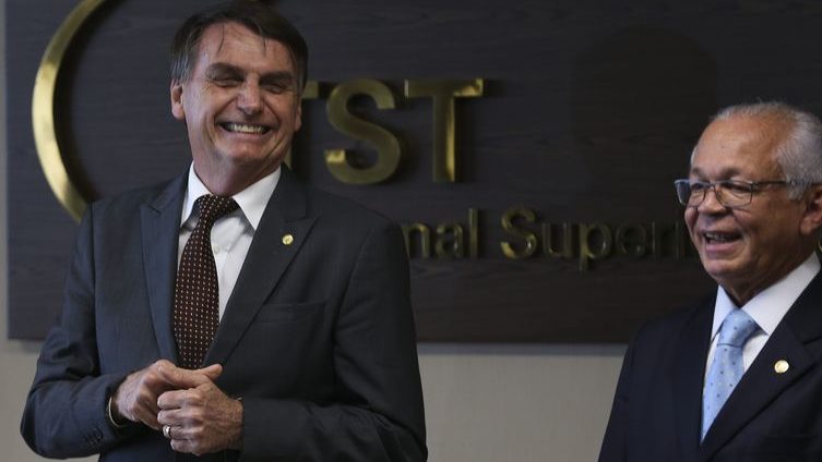 Bolsonaro e Brito Pereira