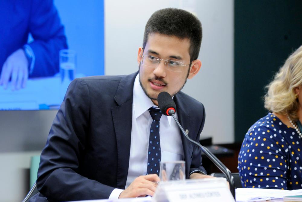 O deputado Kim Kataguiri (União-SP) é o relator da PEC 206/2019 Cleia Viana/Câmara dos Deputados Foto: