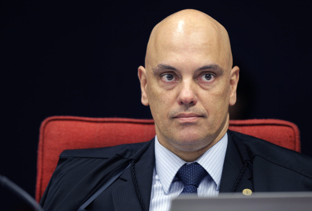 Ministro Alexandre de Moraes libera imagens do ministério da Justiça à CPMI. Foto: Nelson Jr / STF