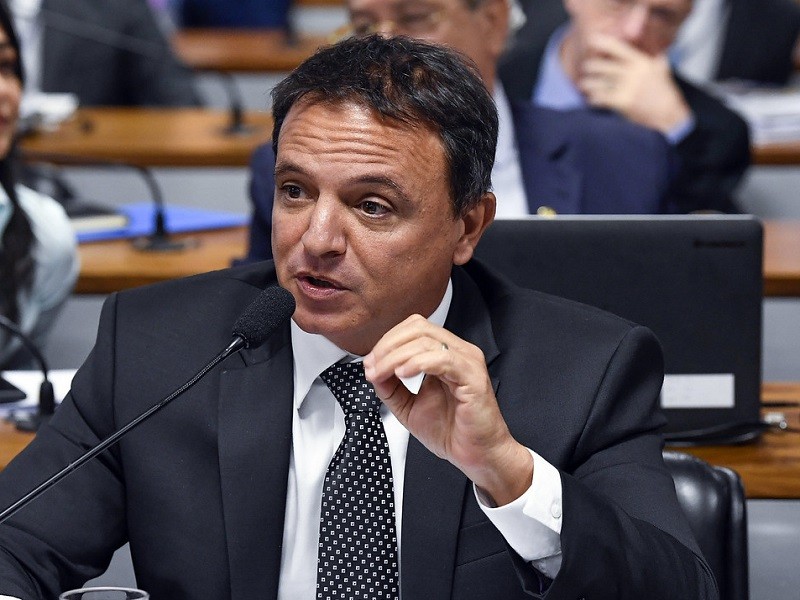 O relator da privatização dos Correios na comissão de assuntos econômicos: Márcio Bittar (PSDB-AC). Foto: Jeferson Rudy / Agência Senado