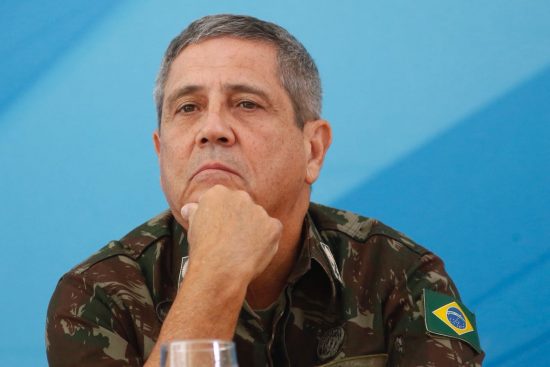 Ministério da Defesa x Omar Aziz / O ministro da Defesa, general Braga Netto [fotografo] Agência Brasil [/fotografo]