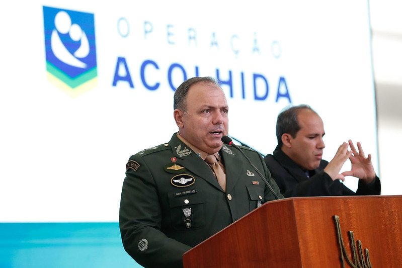 General de Divisão, Eduardo Pazuello. [fotografo] Alan Santos/PR [/fotografo]