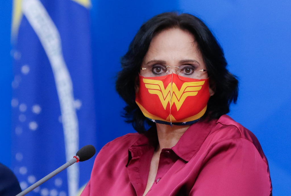 Ministra de Estado da Mulher, da Família e Direitos Humanos, Damares Alves. Foto: Anderson Riedel/PR