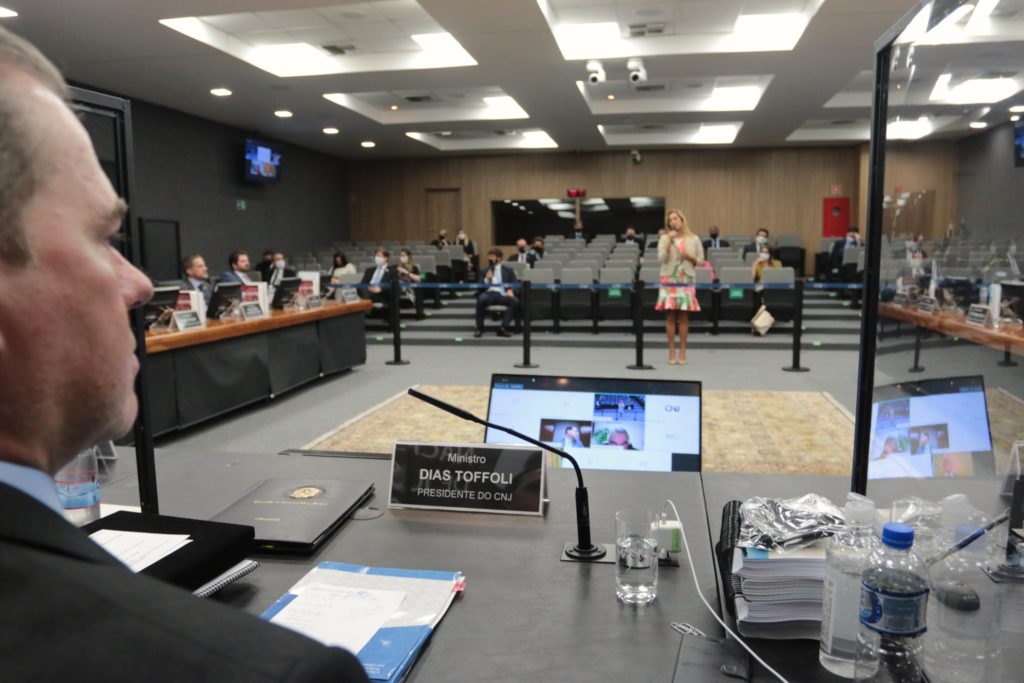 57ª Sessão Extraordinária do Conselho Nacional de Justiça (CNJ), que discutiu penduricalho para juízes. Foto: Gil Ferreira/Agência CNJ