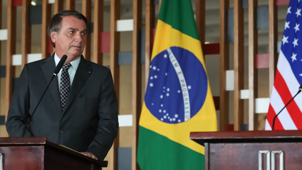 (Brasília - DF, 20/10/2020) Palavras do Presidente da República, Jair Bolsonaro. Foto: Marcos Corrêa/PR