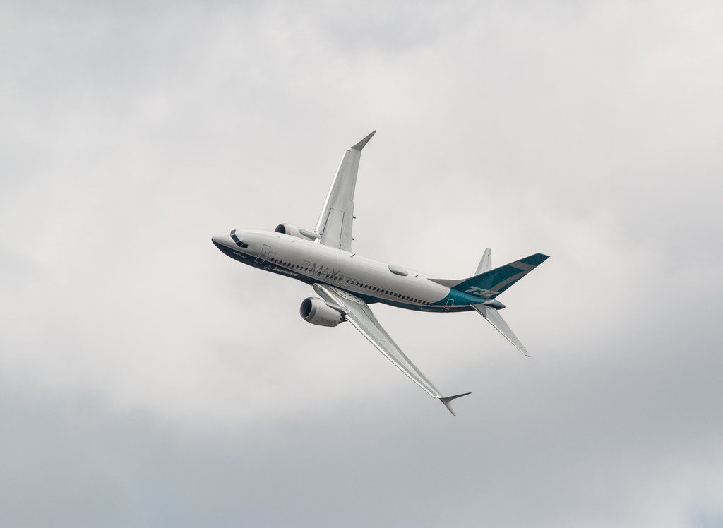 O 737 Max em voo no ano de 2018: revisão contou com a ajuda da Anac [fotografo]Steve Lynes via Flickr[/fotografo]