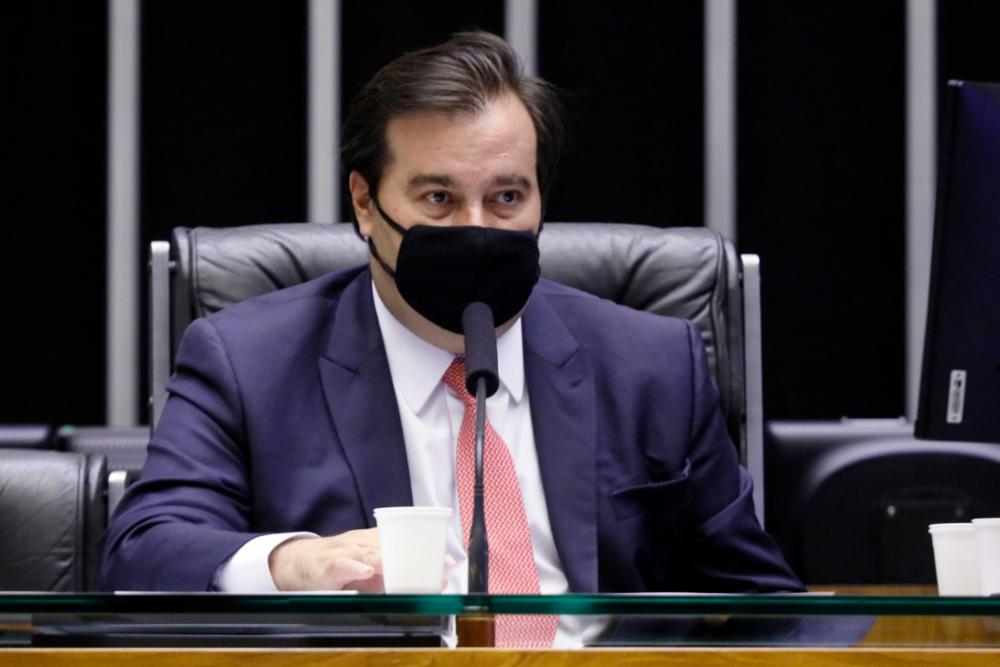 Em debate, Jair Bolsonaro acusou Rodrigo Maia de ter sido criador do orçamento secreto. Deputado retrucou em vídeo. Foto: Luis Macedo/Câmara dos deputados