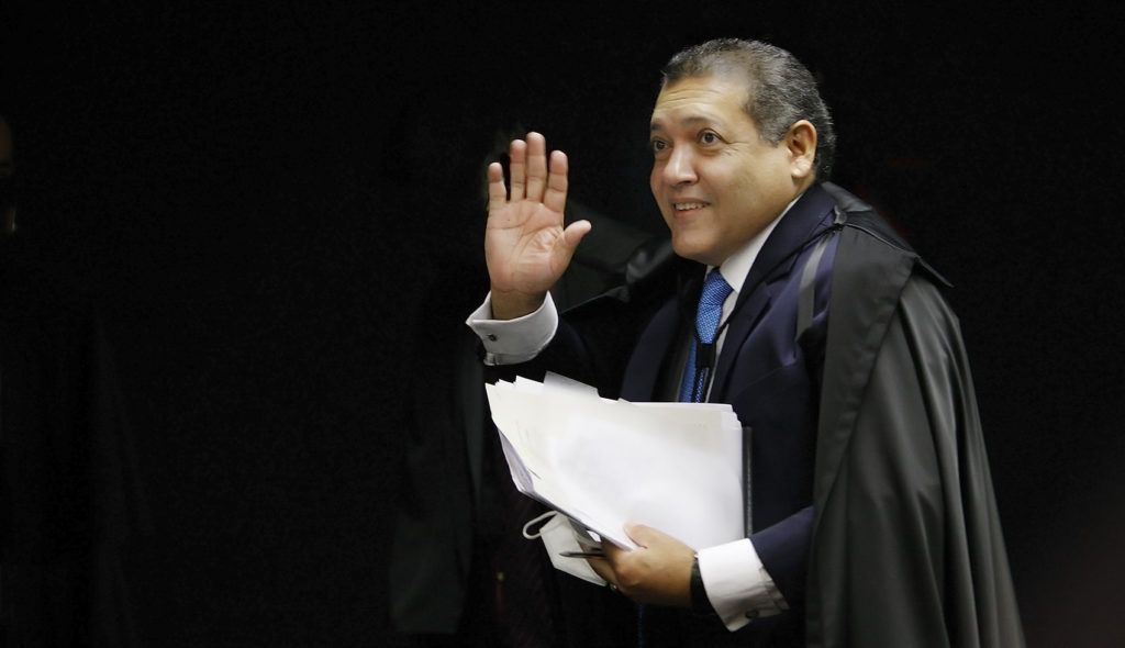 O ministro Nunes Marques, que decidiu sobre Lei da Ficha Limpa nesta sábado (19). [fotografo]Fellipe Sampaio /SCO/STF [fotografo]