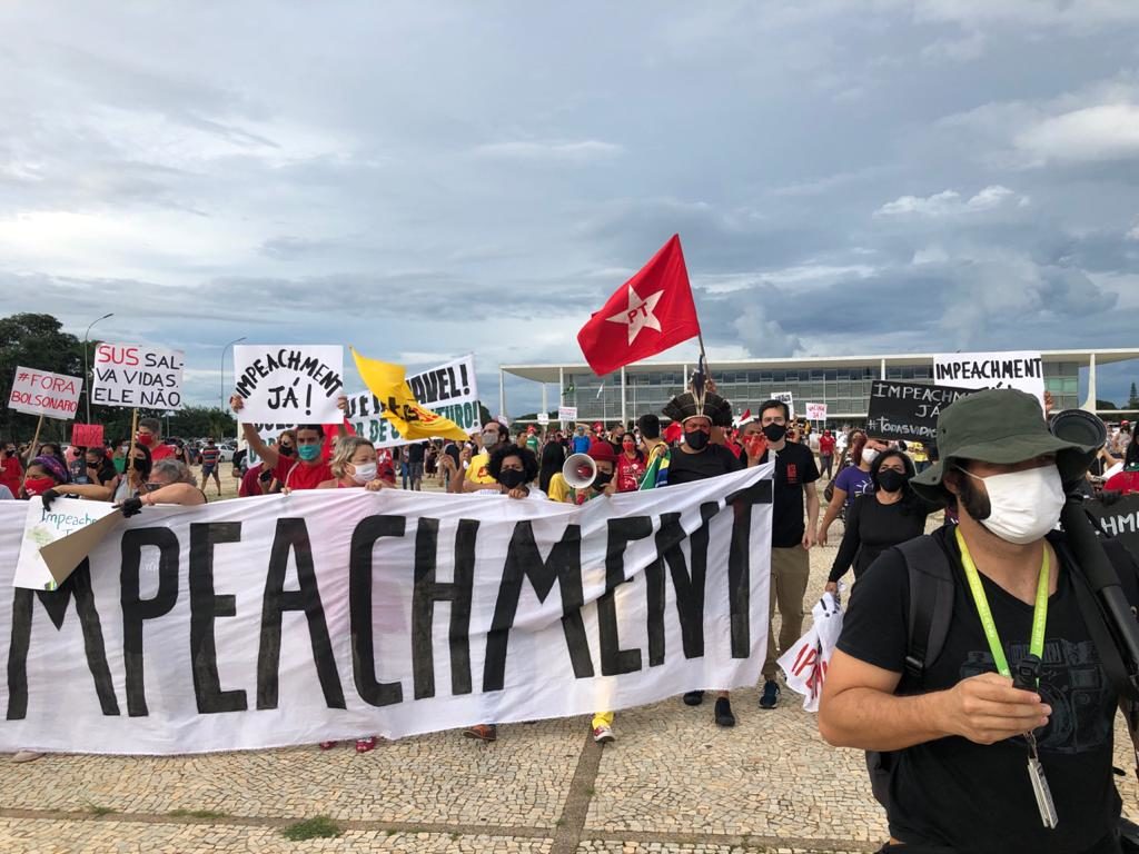 Manifestação pelo impeachment, realizada em Brasília [fotografo]Sylvio Costa/Congresso[/fotografo]