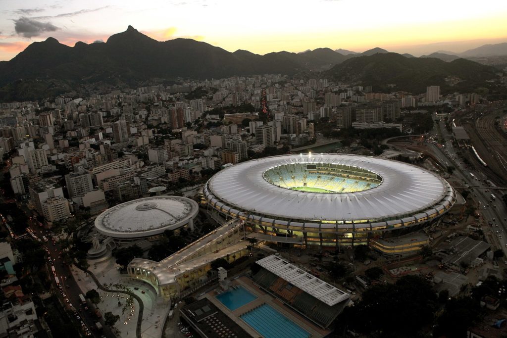 Estádio do Maracnã. Bolsonaro vetou trechos do Profut [fotografo]Erica Ramalho/Portal da Copa via Wikimedia Commons[fotografo]