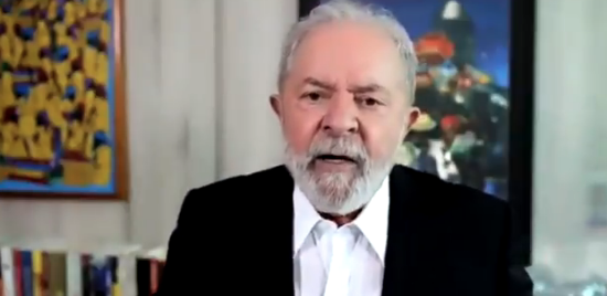Lula, durante entrevista à jornalista Christiane Amanpour [fotografo]Reprodução[/fotografo]