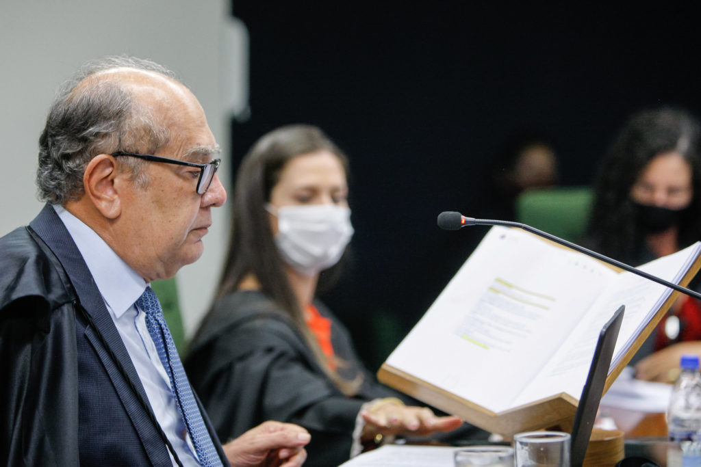O ministro Gilmar Mendes, em julgamento da 2ª Turma que debate a suspeição de Moro. [fotografo]Foto: Fellipe Sampaio /SCO/STF[/fotografo] acompanhe ao vivo