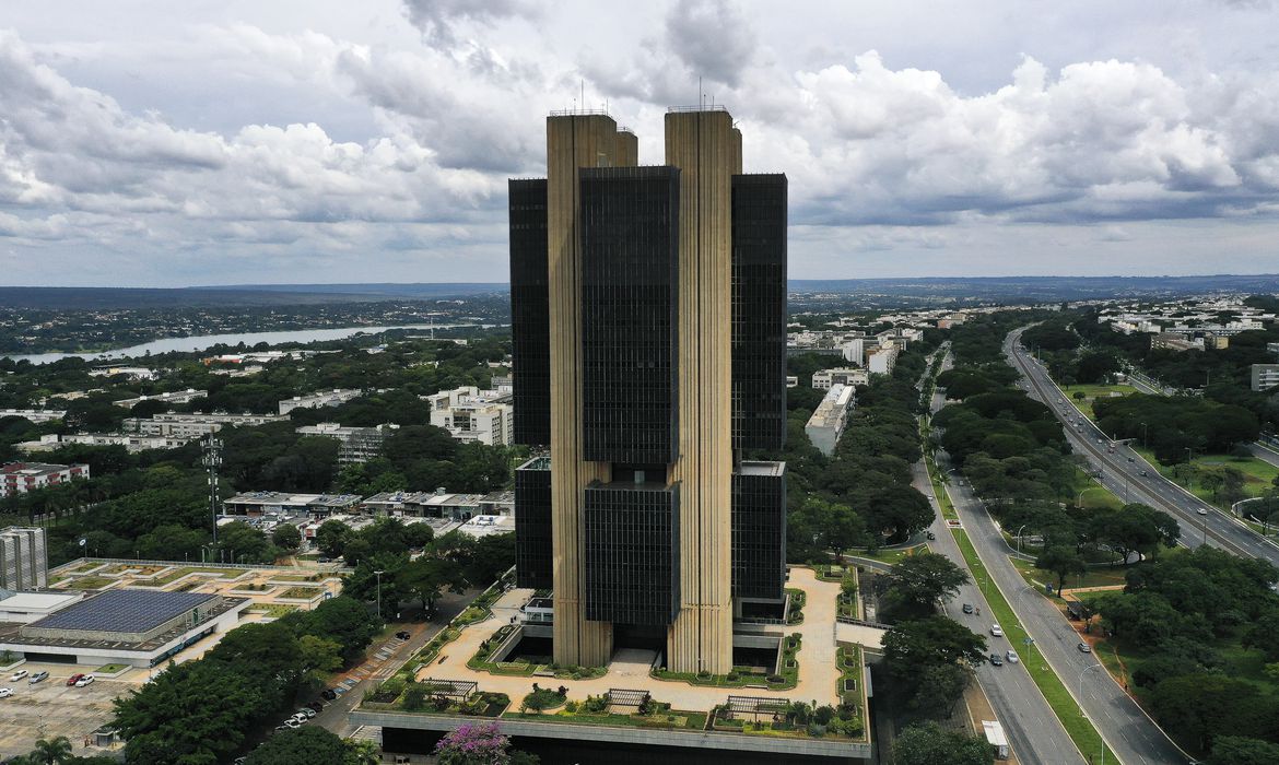 greve - Sede do Banco Central, em Brasília. Foto: Agência Brasil