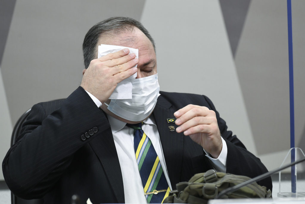 CPI da Covid realiza oitiva do ex-ministro da Saúde, Eduardo Pazuello [fotografo] Jefferson Rudy/Agência Senado [/fotografo]