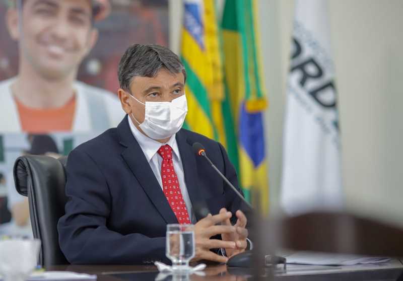 Wellington Dias apresenta sintomas leves da covid-1. Foto: Governo do Piauí
