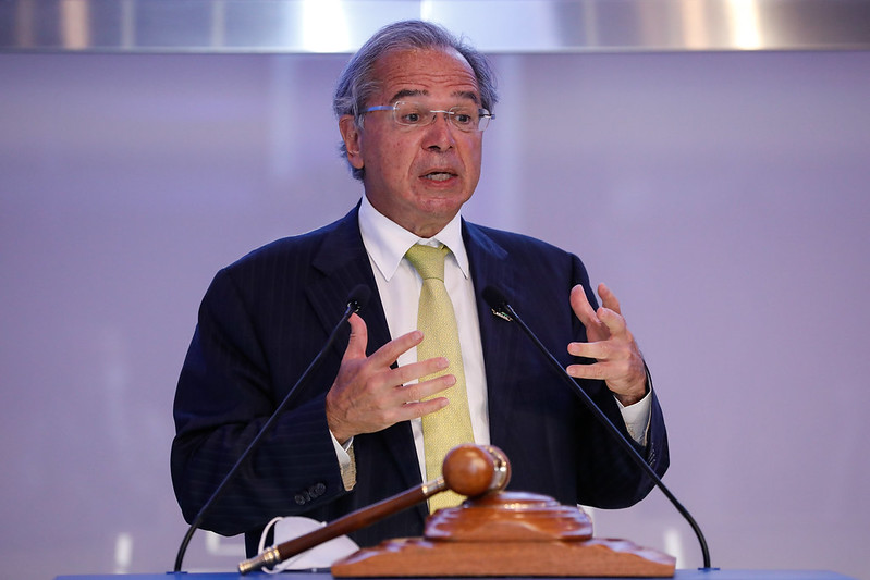 (São Paulo - SP, 30/04/2021) Palavras do Ministro da Economia, Paulo Guedes. Foto: Alan Santos/PR