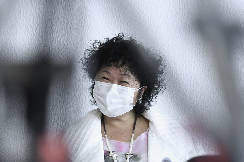 A médica oncologista Nise Yamaguchi, em depoimento à CPI da Covid [fotografo]Agência Senado[/fotografo]