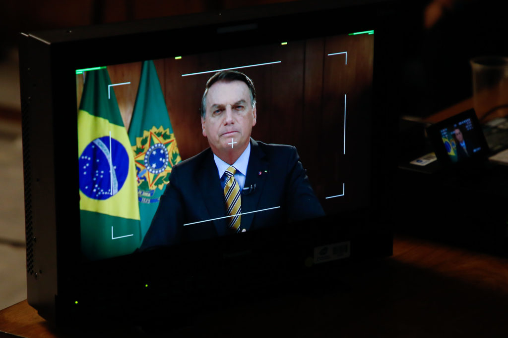 (Brasília - DF, 02/06/2021) Pronunciamento do Presidente da República, Jair Bolsonaro. Foto: Anderson Riedel/PR