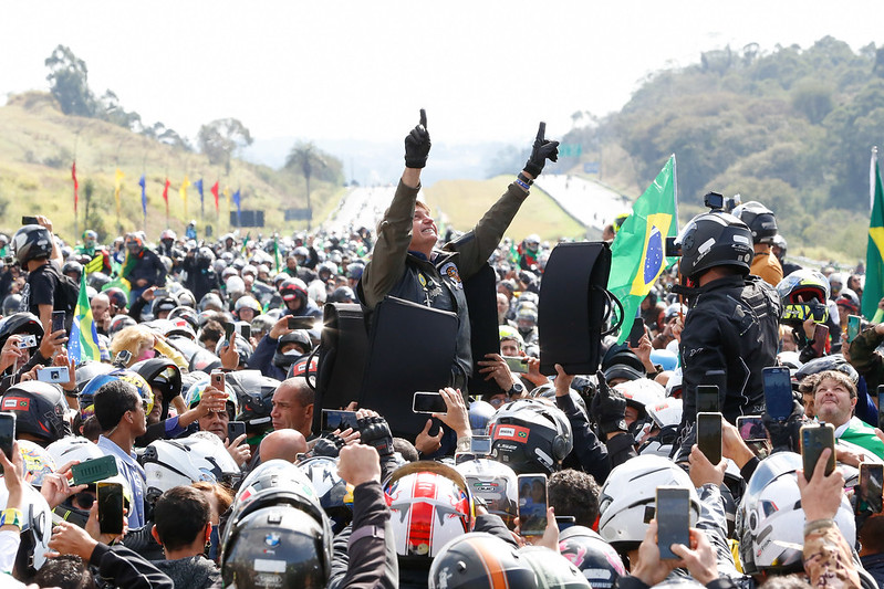 Marcelo Bella, empresário importador de suprimentos proteicos e patrocinador de motociatas em São Paulo, se beneficiou com redução de imposto. Foto: Alan Santos PR