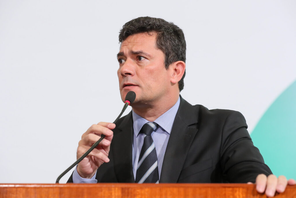 O TRE-PR retoma nesta segunda-feira o julgamento das ações que podem culminar na cassação do senador Sergio Moro Foto: Isac Nóbrega/PR
