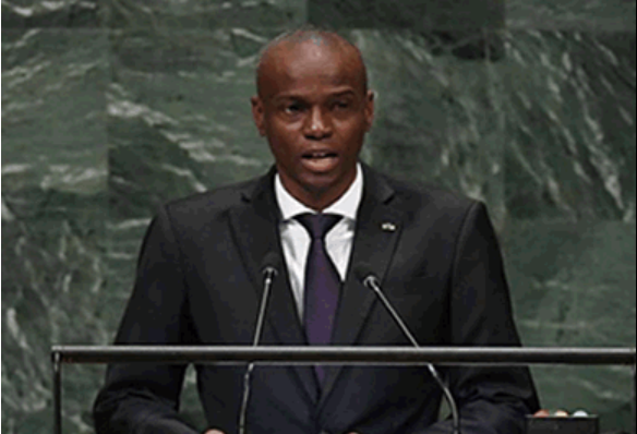 Presidente do Haiti, Jovenel Moise [fotografo] Reprodução Youtube [/fotografo]