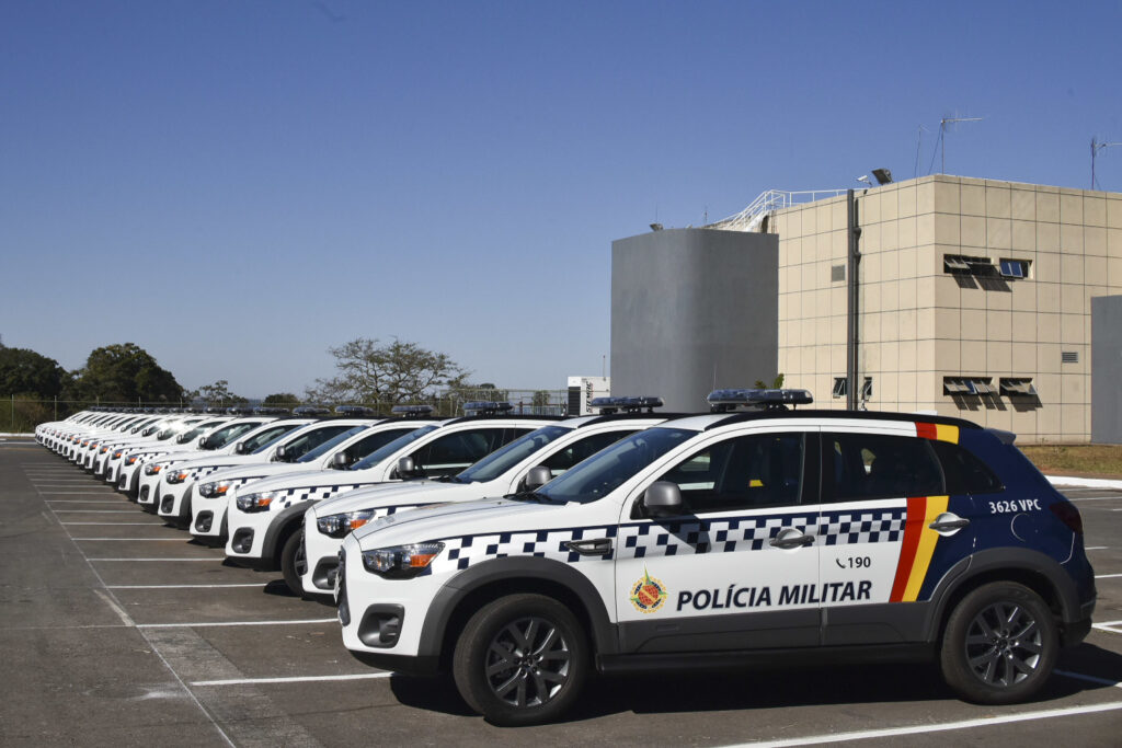viaturas da polícia militar do Distrito Federal (PMDF) Plano Piloto, Brasília, DF, Brasil 5/7/2018 Foto: Andre Borges/Agência Brasília.