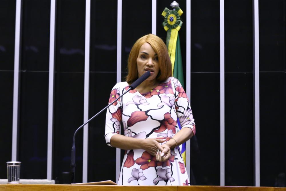 A deputada Flordelis (PSD-RJ) [fotografo]Cleia Viana/Câmara dos Deputados[/fotografo]