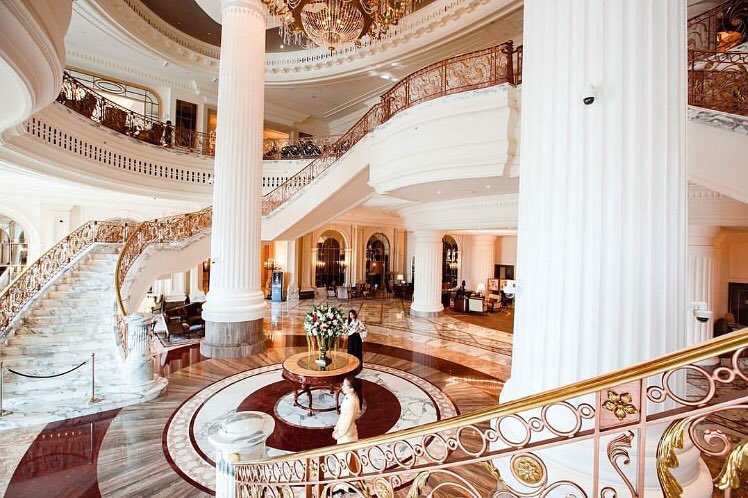 Em Dubai, Bolsonaro se hospeda em hotel cinco estrelas. Foto: Habtoor Palace Dubai, LXR Hotels and Resorts
