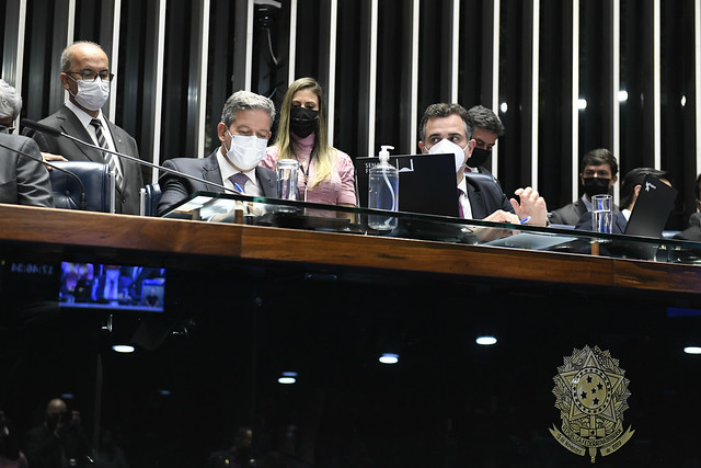 Presidente do Senado Federal, senador Rodrigo Pacheco, lidera a lista dos parlamentares que mais discursaram em 2021. Foto: Roque de Sá/Agência Senado