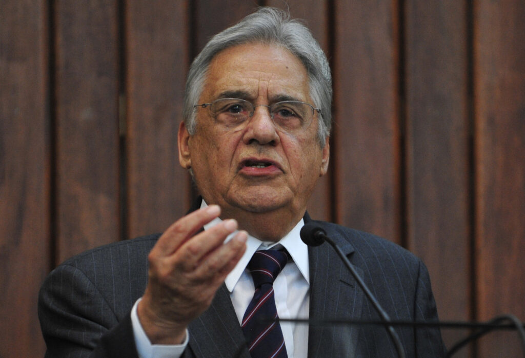 O ex-presidente Fernando Henrique Cardoso (FHC) anunciou apoio a Doria. Foto: Divulgação