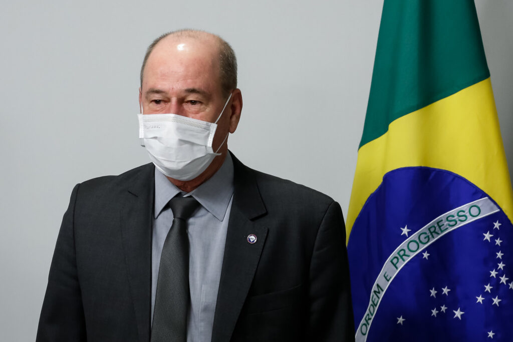 TSE / (Brasília - DF, 22/07/2020) Fernando Azevedo, Ministro de Estado da Defesa (videoconferência). Foto: Clauber Cleber Caetano/PR