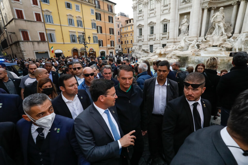Jair Bolsonaro (Roma - Itália, 29/10/2021) Passeio no centro de Roma. Foto: Alan Santos/PR