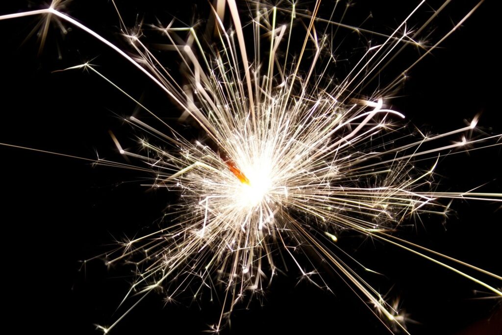 Ano Novo. fogos. Faísca. Foto: Pixabay